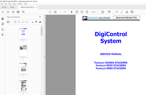 Fantuzzi Reggiane CS45KS RS55 RS60 STACKERS DigiControl System SERVICE MANUAL – PDF DOWNLOAD