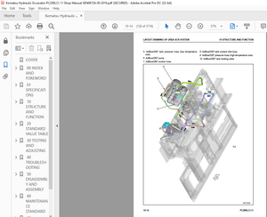 Komatsu PC290LCI-11 Hydraulic Excavator Shop Manual SEN06726-00 – PDF DOWNLOAD