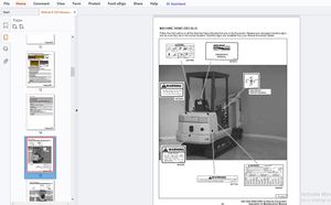 Bobcat X 220 Excavator Operation &amp; Maintenance Manual (SN 508215001 &amp; Above) – PDF DOWNLOAD