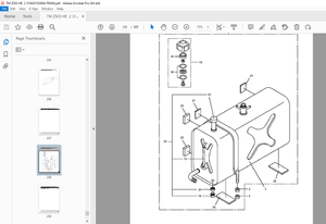Tadano Crane TM-Z500 31042010260A FRAME/STD,REMOTE-RADIO CONT,HOOK-IN Parts Manual - PDF DOWNLOAD