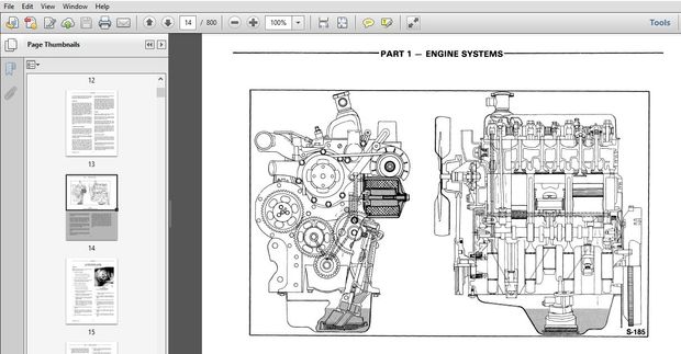 New Holland Ford 545 Industrial Tractor Service Repair Manual (40023021R0) – New Holland Ford 545