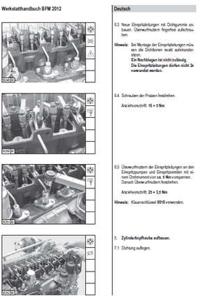 Deutz Bfm 2012 Diesel Engine Service Repair Workshop Manual PDF Download