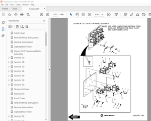 BT Prime Mover OE-35 Electric Order Selector Parts Manual OE35P8912 - PDF DOWNLOAD