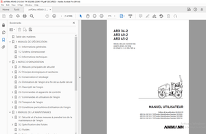 AMMANN ARX 36-2 ARX 40-2 ARX 45-2 MANUEL UTILISATEUR - PDF 