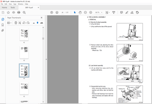 Hyundai Forklift 15/18/20/23BRP-9 Service Manual – PDF DOWNLOAD