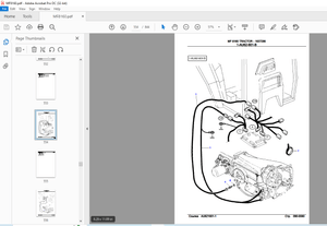 Massey Ferguson MF 8160 TRACTOR 1637286 Parts Manual - PDF DOWNLOAD
