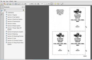 New Holland 474 489 492 1465 Mower Conditioner Service Repair Manual (86630605) – NH 474 489 492 146