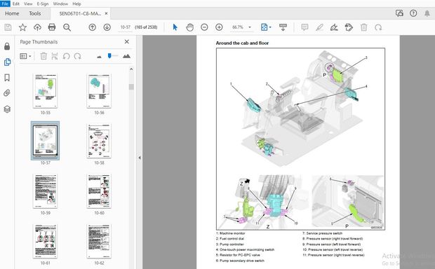 KOMATSU PC210-10M0 PC210LC-10M0 HYDRAULIC EXCAVATOR SERVICE REPAIR WORKSHOP MANUAL – PDF DOWNLOAD