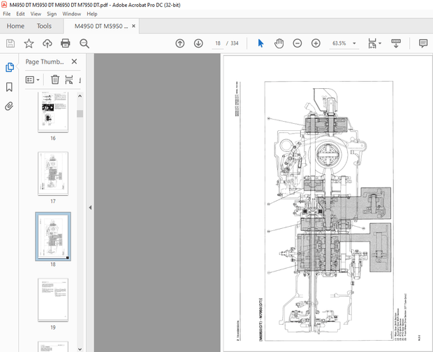 Kubota Tractor M4950(DT) M5950(DT) M6950(DT) M7950(DT) Workshop Manual – PDF DOWNLOAD
