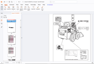 Bobcat 753 Operation &amp; Maintenance Manual - PDF DOWNLOAD