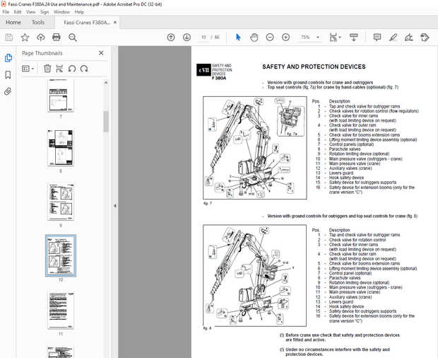 Fassi Crane F210A.24 Use and Maintenance Manual – PDF DOWNLOAD