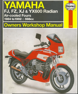 Yamaha Fz600 1986 1988 Workshop Service Repair Manual – DOWNLOAD