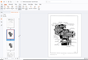 Fiatallis 545 545H 645 Wheel Loader Transmission Service Manual - PDF DOWNLOAD
