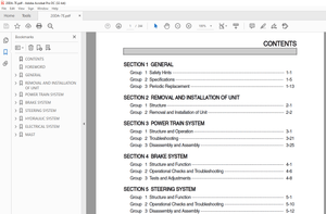 Hyundai Forklift 15D/18D/20DA-7E Service Manual 2023 – PDF DOWNLOAD