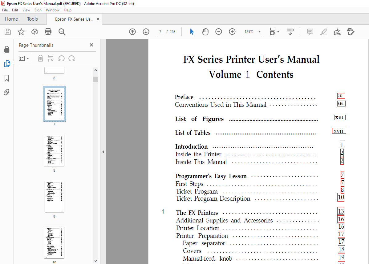 Barx Fx User Guide.pdf Epson FX Series User's Manual VOLUME 1 - PDF DOWNLOAD