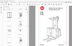 BT BT OM BT OMW BT OMC BT OMCW Master Service Manual - PDF DOWNLOAD
