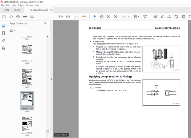 Komatsu PC210-11,PC210LC-11,PC210NLC-11,PC230NHD-11 Hydraulic Excavator Shop Manual UENBM00366 - PDF