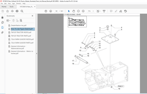 New Holland TM 120 Tractor Master illustrated Parts Manual - PDF DOWNLOAD