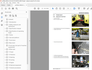 Ammann ARX 23-2 ARX 26-2 Tandem Roller Workshop Manual - PDF