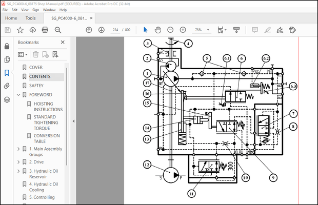 Komatsu PC4000-6 Hydraulic Mining Service Manual – PDF DOWNLOAD