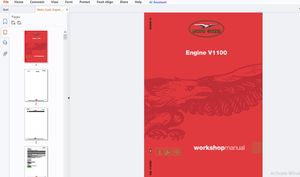 2005 Moto Guzzi Engine V1100 Workshop Manual - PDF DOWNLOAD