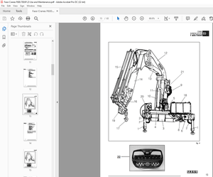 Fassi Cranes F 600/700XP.23 use and maintenance Manual – PDF DOWNLOAD
