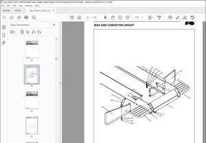 Ag Chem L2020 L3020 RoGator New Leader System Repair Time Schedule Manual_AG331637A – PDF DOWNLOAD