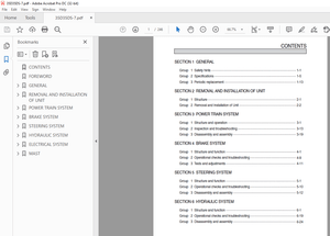Hyundai Forklift Trucks 35D 35DS-7 Service Manual - PDF DOWNLOAD