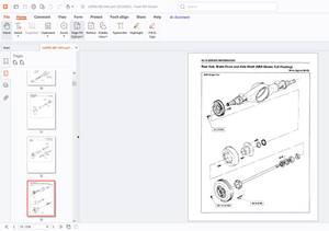 Isuzu NKR NPR NQR NPS Manual Transmission &amp; Clutch MXA Series Workshop Manual(Section 7) - PDF