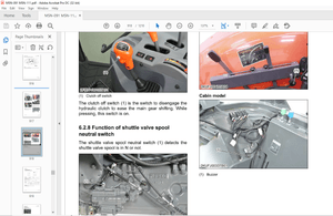 Kubota M5N-091 M5N-111 Tractor Workshop Manual – PDF DOWNLOAD