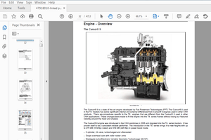 New Holland T8.320,T8.350,T8.380,T8.410 T8.435 SmartTrax (CVT) Tractor Service Manual (47918010)