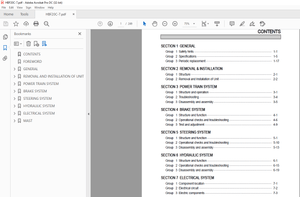 Hyundai Forklift HBF20C-7 Service Manual – PDF DOWNLOAD