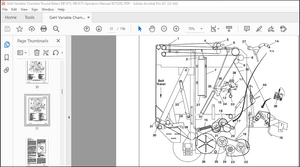 Gehl Variable Chamber Round Balers RB1475 RB1875 Operator’s Manual 907520C – PDF DOWNLOAD