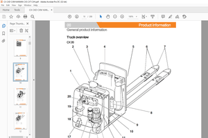 STILL STED forklift CX-CXD-CXM KANVAN-CXS CXT-CXH Workshop Manual – PDF DOWNLOAD