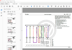 Volkswagen Golf V Plus Jetta Circuit Wiring Diagram Manual - PDF DOWNLOAD