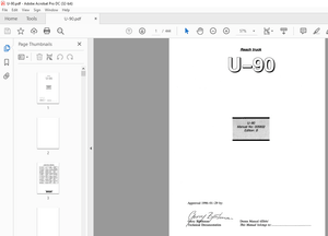 Atlet U-90 Reach Truck Parts Manual – PDF DOWNLOAD