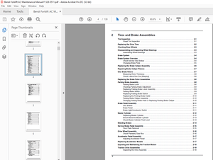 Bendi Landoll Forklift AC Series Maintenance Manual F-528-0511 – PDF DOWNLOAD