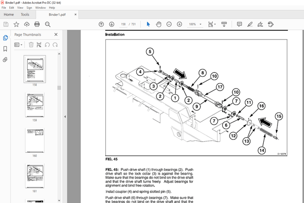 AGCO NA 8516 8523 8524 8531 Planter EFFECTIVE SN HS &amp; LATER Service Manual 79034085A – PDF DOWNLOAD