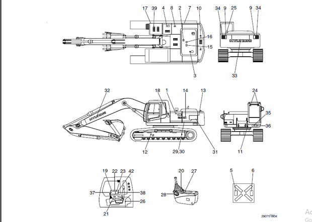 Hyundai R290lc-7 Crawler Excavator Operating Manual PDF DOWNLOAD