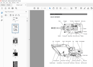 Hyundai R200W-3 Wheel Type Excavator Service Manual 2023 – PDF DOWNLOAD