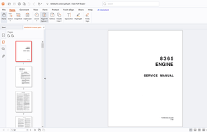 Fiatallis 8365 Engine Service Manual - PDF DOWNLOAD