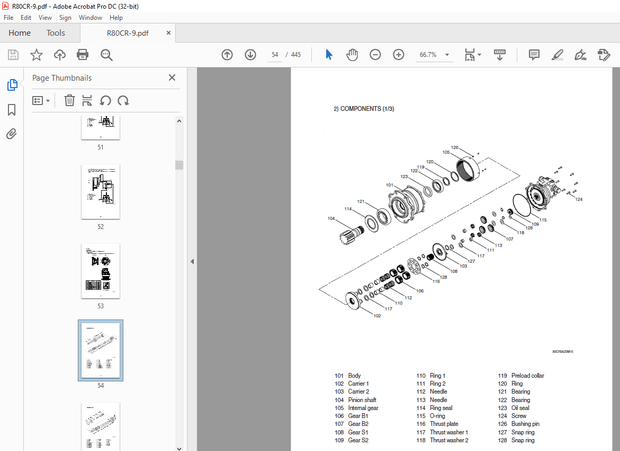 Hyundai R80CR-9 Compact Excavator Service Manual 2023 – PDF DOWNLOAD