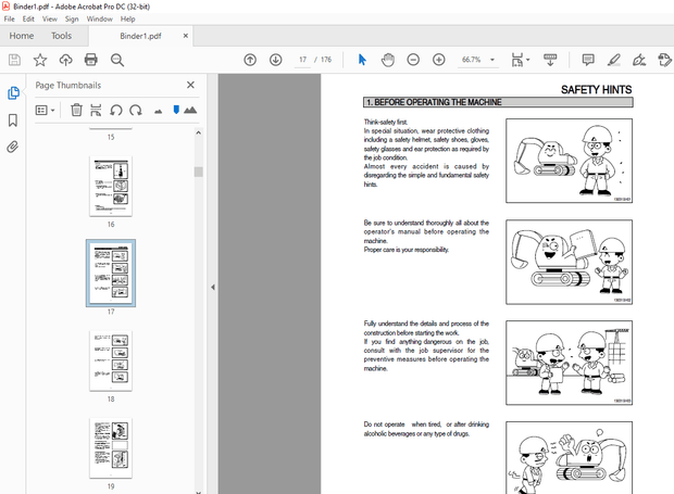 Hyundai R210LC-7 Crawler Excavator Operator’s Manual 2023 – PDF DOWNLOAD