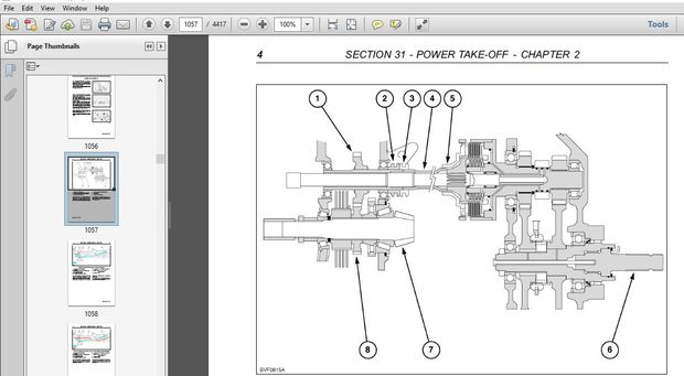 New Holland Tractor TS100A, TS110A, TS115A, TS125A TS130A, TS135A Service Manual