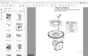 BT PRIME MOVER FORKLIFT RTX35/45 RTX30DR SERVICE MANUAL RTX3530317001-UP - PDF DOWNLOAD
