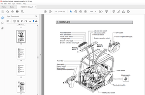 Hyundai HW65AH Wheeled Excavator Operator’s Manual 2023 – PDF DOWNLOAD