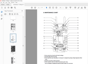 Hyundai 25LE-7/30LE-7/35LE-7 Forklift Operator’s Manual 2023 PDF