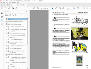 Ammann ARX 12-2 ARX 16-2 ARX 20-2 Tandem Roller Operating Manual - PDF