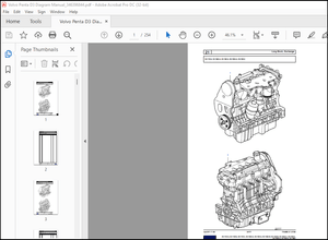 Volvo Penta 4D3-110I-A, D3-130A-A, D3-130I-A, D3-160A-A, D3-160I-A Diagram Manual_346396844 PDF