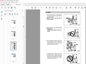 Hyundai 15/18/20/25 BR-X Forklift Operator’s Manual 2023 - PDF DOWNLOAD